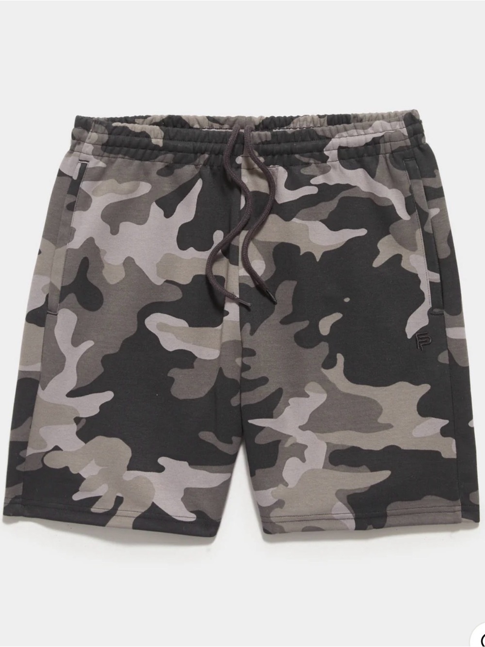 NWT Flint Park Men's Court Short in Black Camouflage